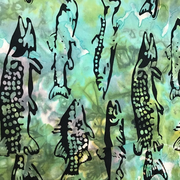 Authentic Article Tropical Fish Casual Shirt - Picture 8 of 8